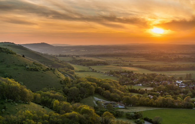 Surrey scenery - Wild Thyme & Honey Hotel in the Cotswolds